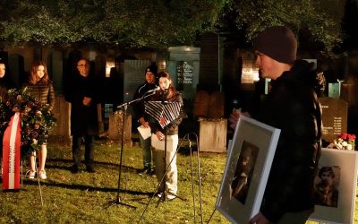 Bewegende Biographien zur Gedenkfeier am Jüdischen Friedhof Steyr