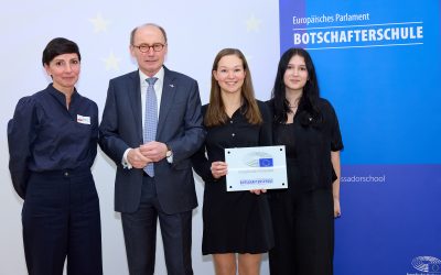 BRG Steyr ist „Botschafterschule des Europäischen Parlaments“