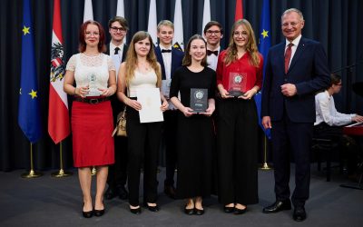 Empfang der ausgezeichneten Maturant*innen