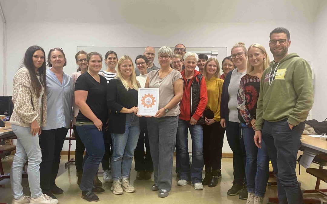 Unsere Schule erhält Zertifizierung zum No-Blame-Approach durch Team Präsenz