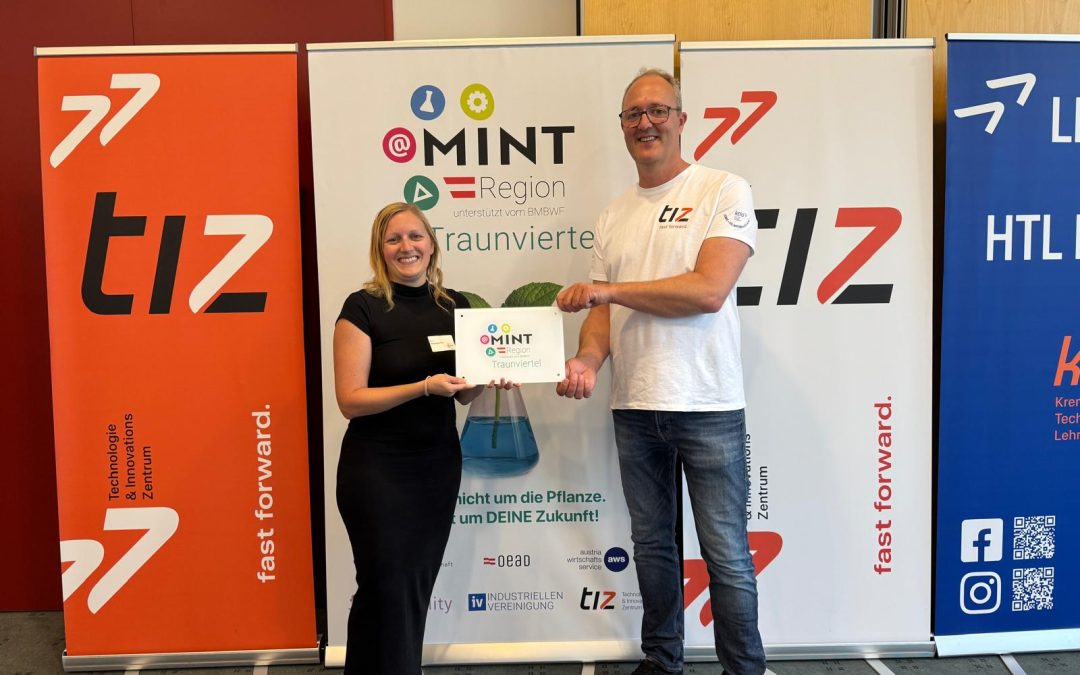 BRG Steyr erhält das MINT-Regionen-Gütesiegel