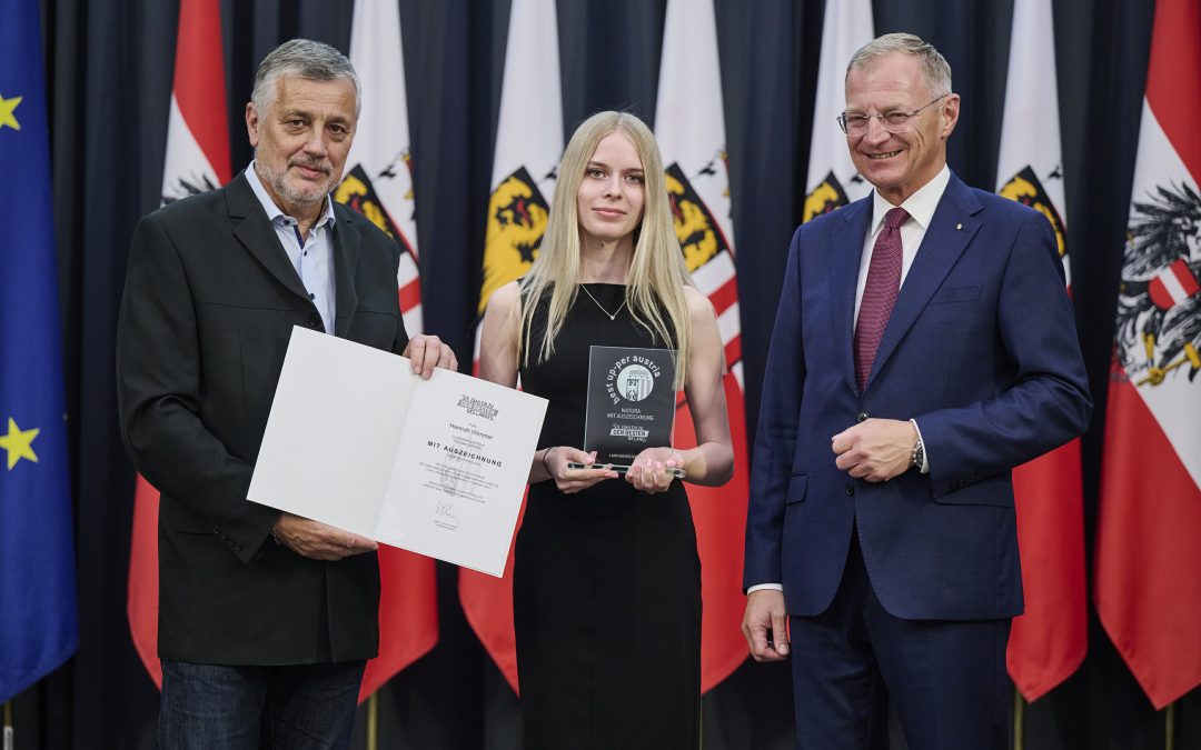 Empfang der ausgezeichneten Maturant*innen