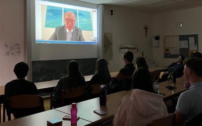 WPG „Institutionen der EU“: Digitaler Besuch von Othmar Karas