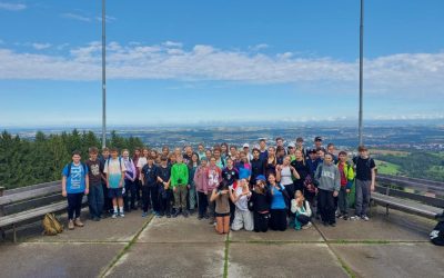 Wandertag 4AD auf die Dambergwarte