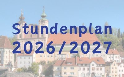 Stundenplan 2026/2027