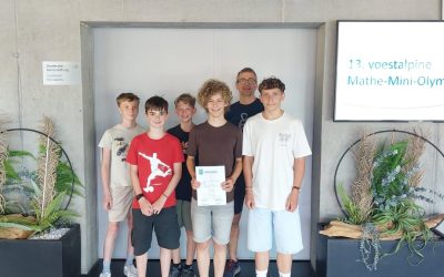Erfolge bei der voestalpine-Mathe-Mini-Olympiade