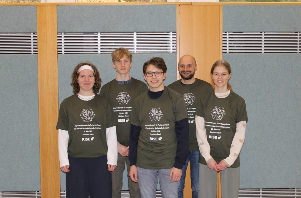 Tolle Leistungen beim Regionalwettbewerb der Mathematik-Olympiade