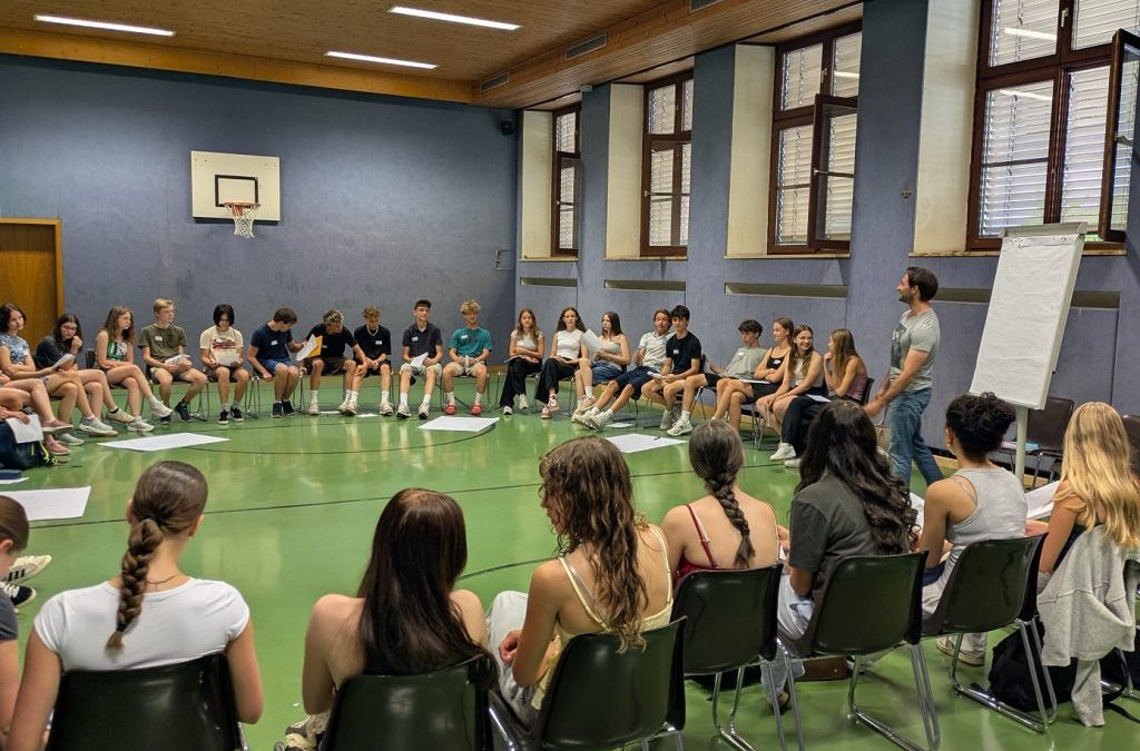 Welcome-Buddys erwarten die neuen Schüler*innen