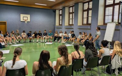 Welcome-Buddys erwarten die neuen Schüler*innen