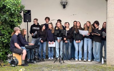 Oberstufenchor beim 11. Chorspektakel Steyr